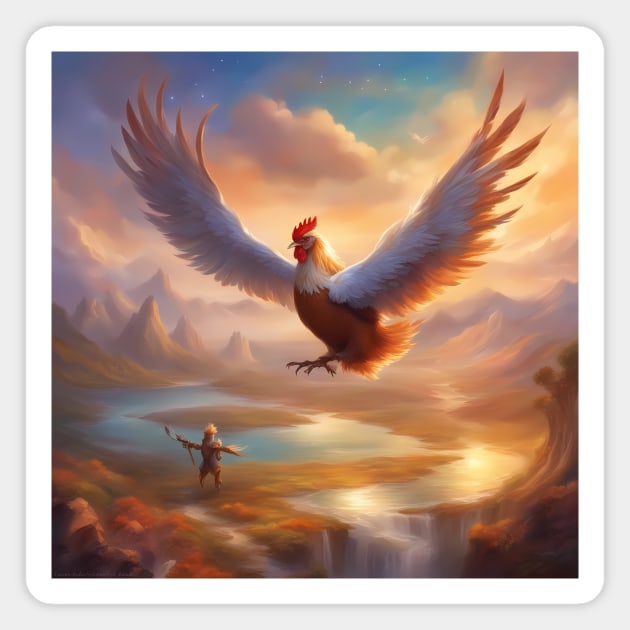 The Coop Caper Magnet by animegirlnft